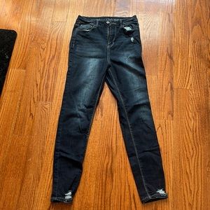 Vanilla Star High Rise Dark Wash Skinny Jean